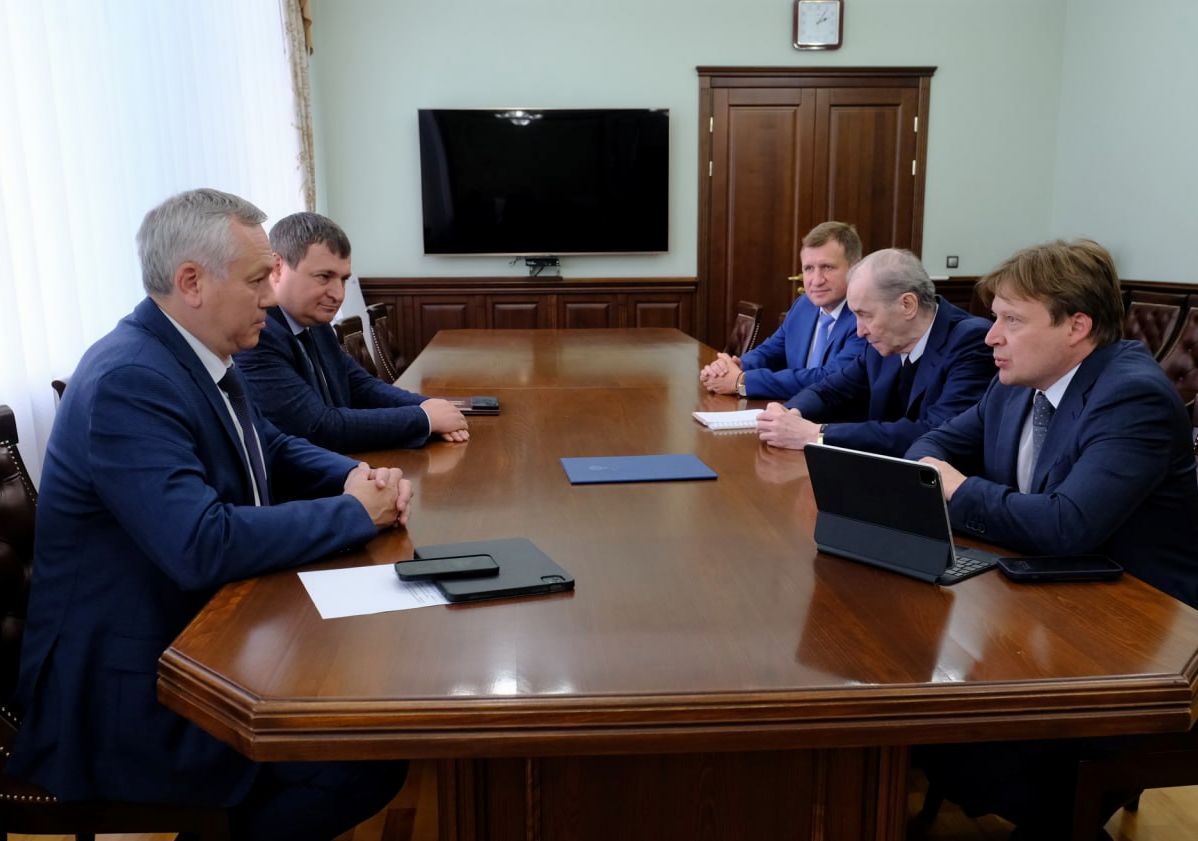 Президенты НОСТРОЙ и НОПРИЗ встретились с губернатором Новосибирской области
