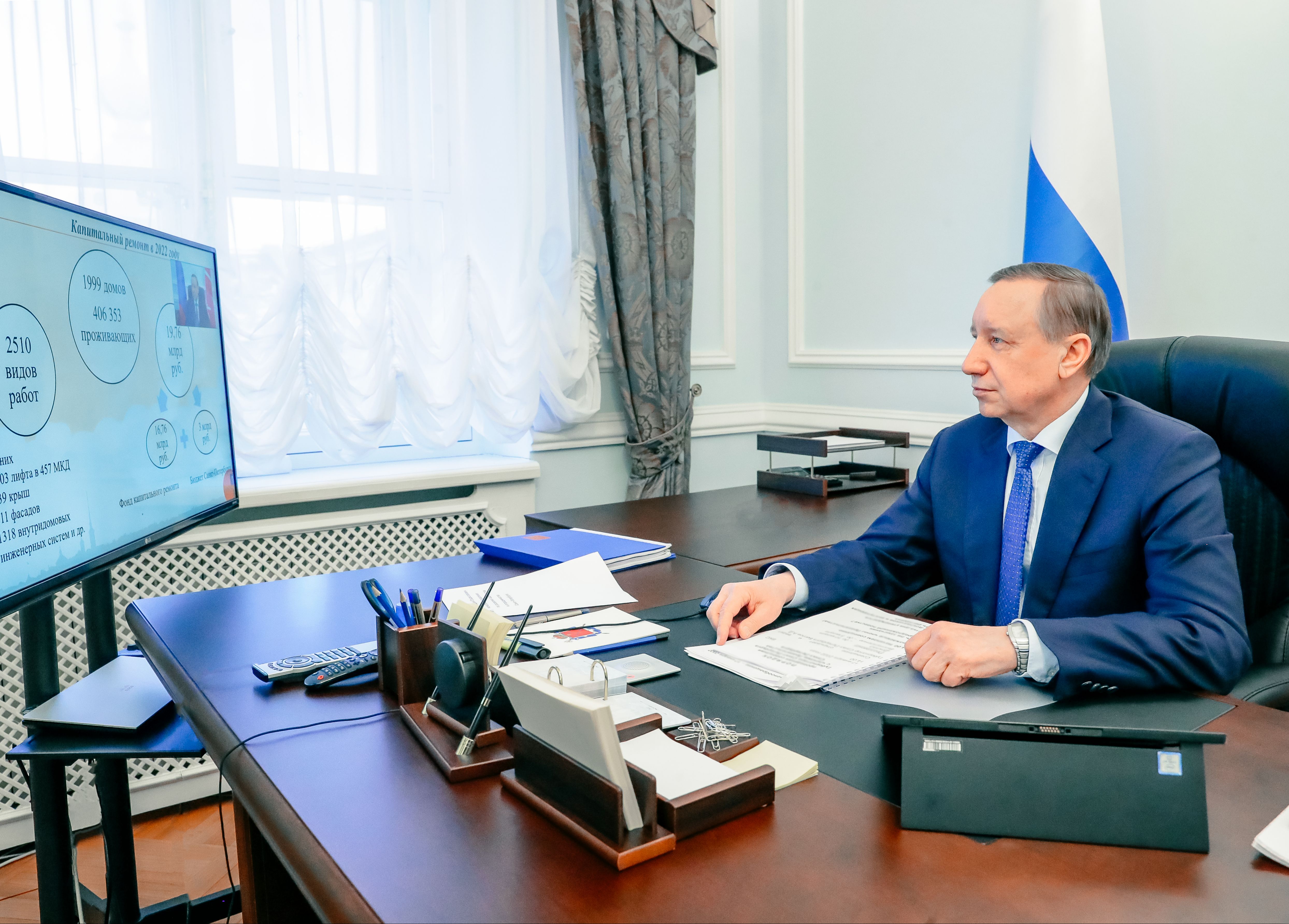 В Петербурге капитально отремонтируют почти две тысячи жилых домов