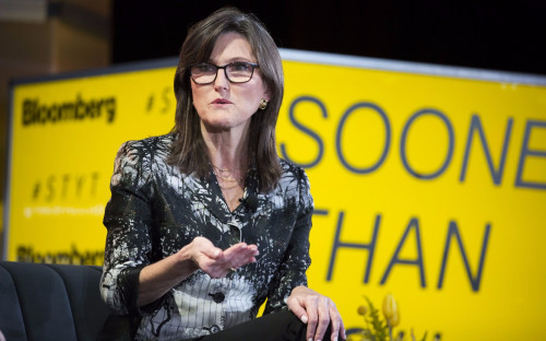 Игроки на понижение заработали $999 млн на фондах Ark Invest за январь